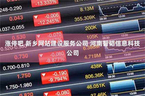 涨停吧 新乡网站建设服务公司 河南智韬信息科技公司